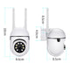 Caméra Surveillance WiFi 8MP — PTZ 4X Zoom Audio Bidirectionnel Vision Nocturne