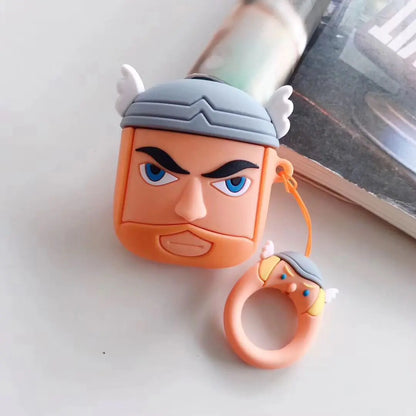 Étuis Marvel pour Airpods - Iron Man & Thor