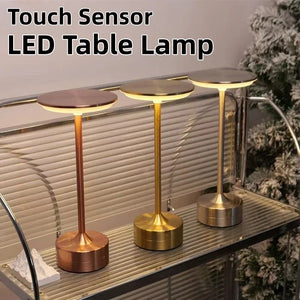 Lampe de Table LED Tactile — Rechargeable USB Sans Fil Dimmable