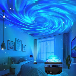 Projecteur Galaxie LED — Veilleuse Étoilée Ambiance Cosmique