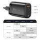 Chargeur Rapide GaN 65W — USB-C PPS pour Laptop & Smartphone